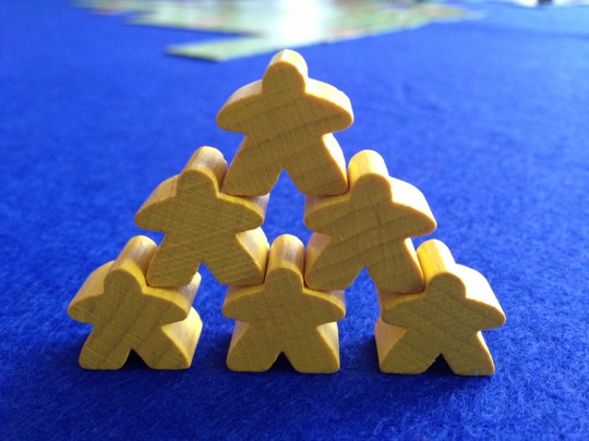 Carcassonne Meeple Acrobatics