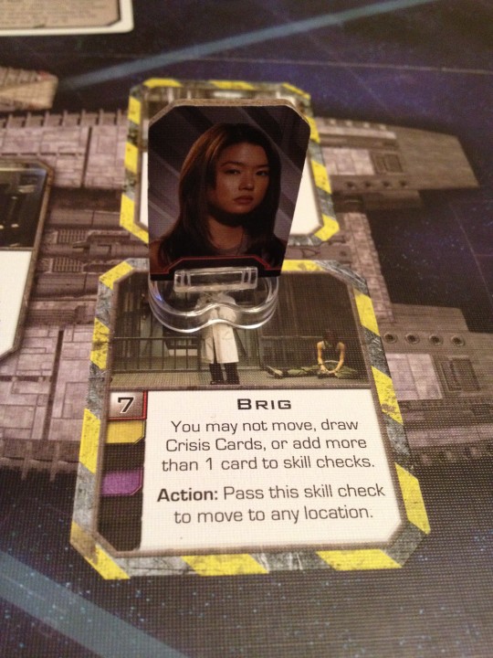 Battlestar Galactica Boomer in the Brig