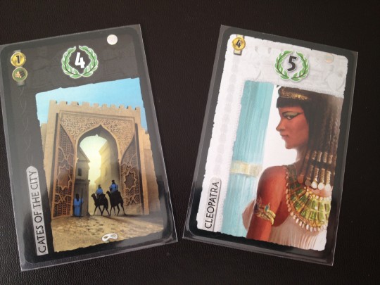7 Wonders Leader and City cards