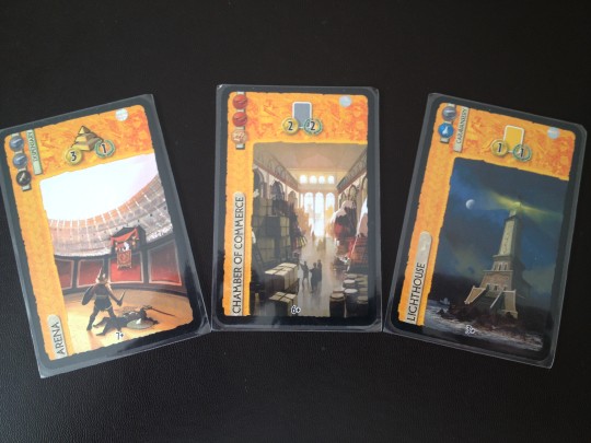 7 Wonders Commercial cards