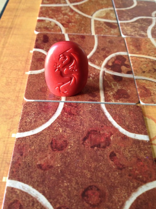 Tsuro Red going off the board