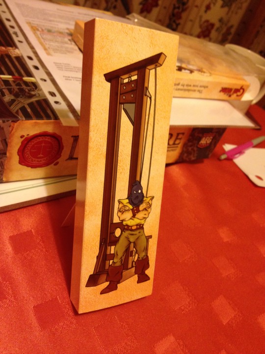 Guillotine Standee