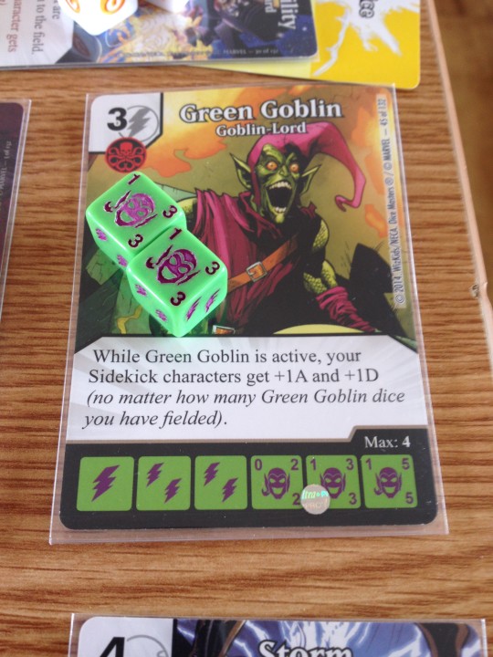 Marvel Dice Masters Green Goblin Goblin Lord