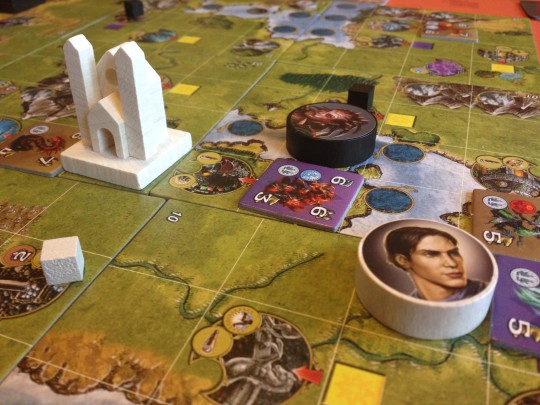 Might & Magic Heroes Board Close Up