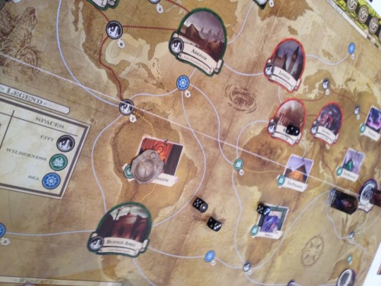 Eldritch Horror Board