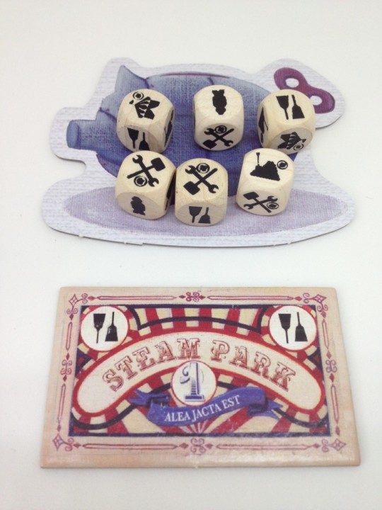 Steam Park DIce and Turn Order