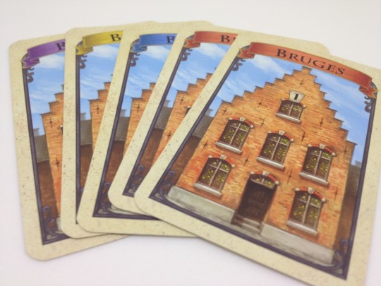 Bruges Hand of Cards