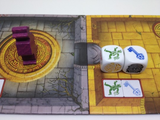 Escape: The Curse of the Temple Movement Dice