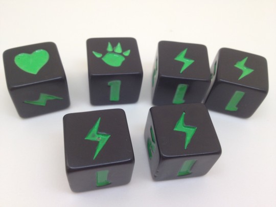 King of Tokyo Energy Dice