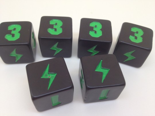 King of Tokyo Points Dice