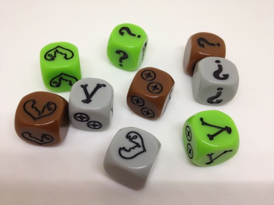 Robinson Crusoe: Adventure on the Cursed Island Dice