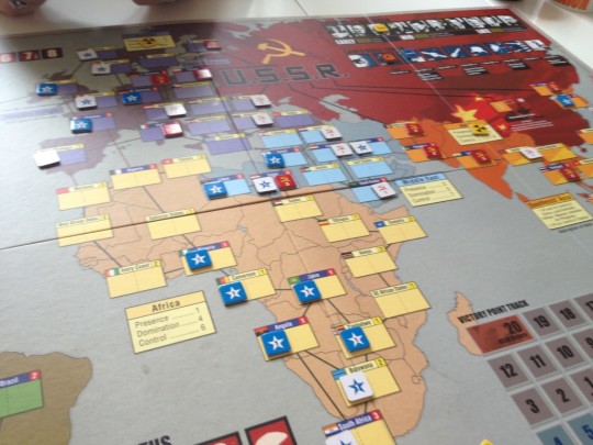 Twilight Struggle Board