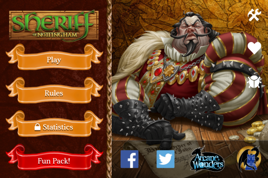 Sheriff of Nottingham App Screenshot