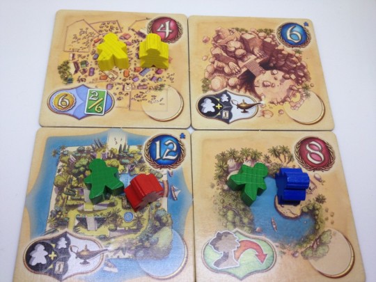 Five Tribes Meeple Movement After Move