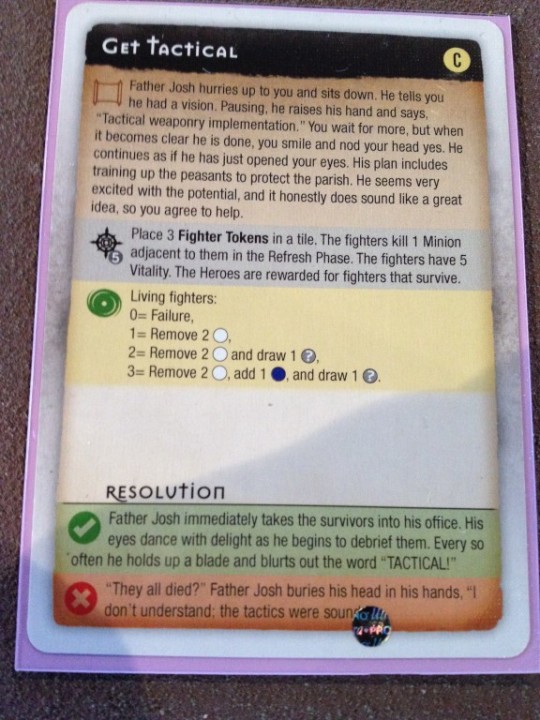 Myth Mission Card