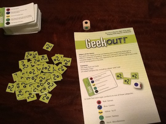 Geek Out Contents