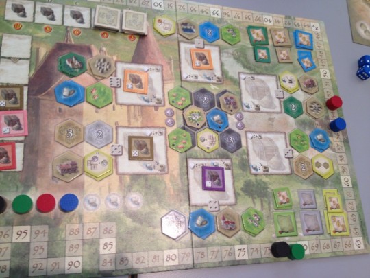 The Castles of Burgundy Main Board