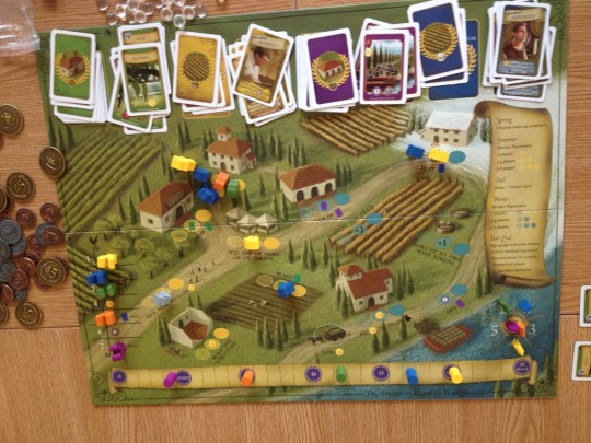 Viticulture Game Board