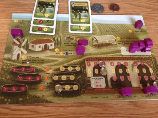 Viticulture Player Board