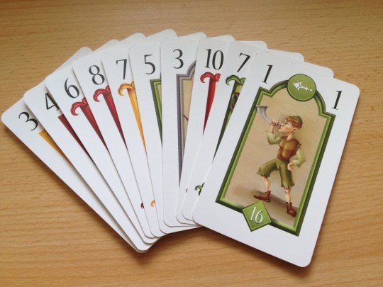 Primiera Hand of Cards