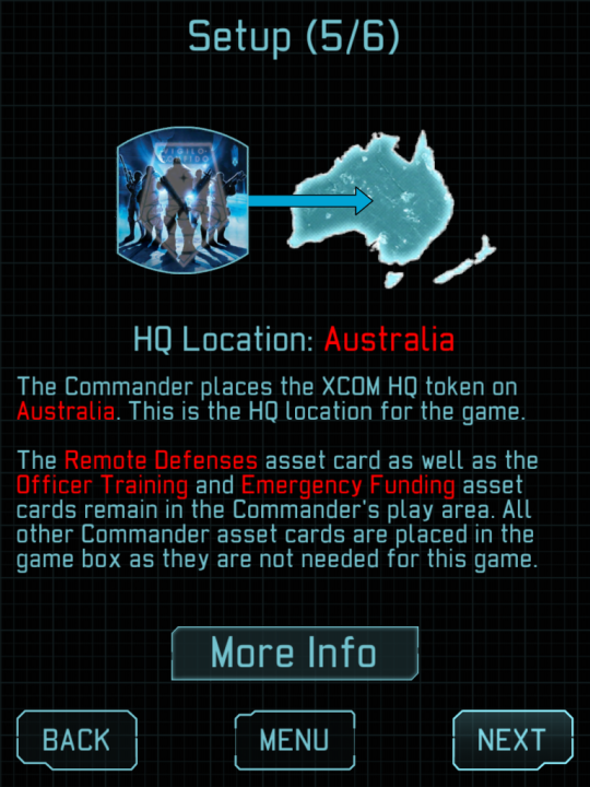 XCOM: The Board Game HQ Location