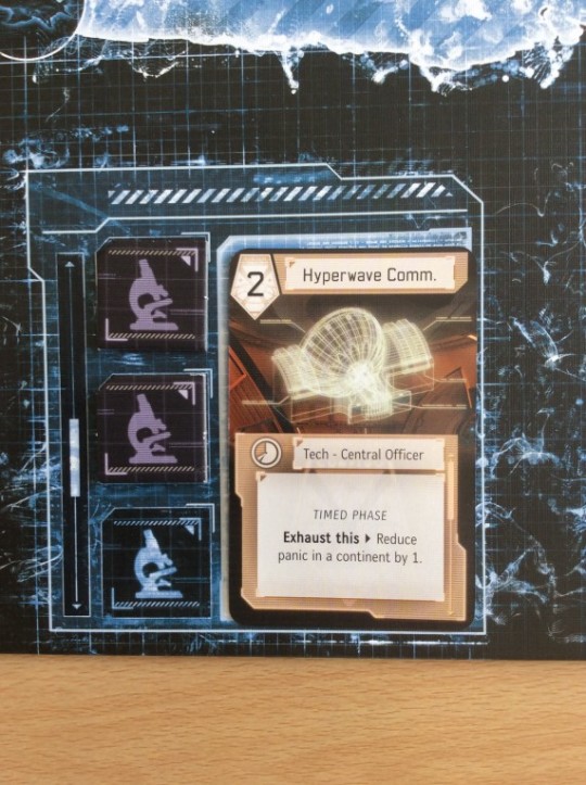 XCOM: The Board Game Science Card