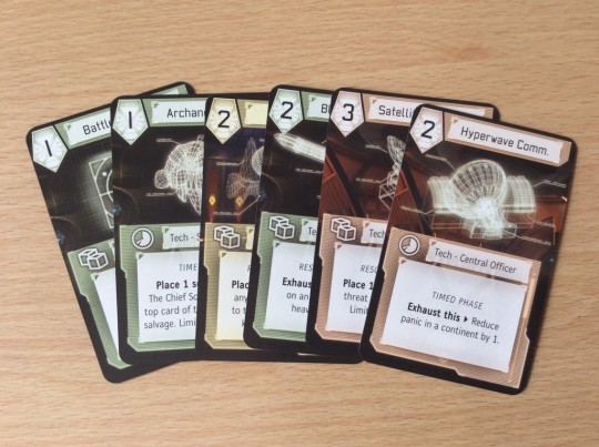 XCOM: The Board Game Scientists Cards