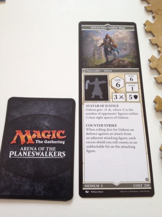 Magic the Gathering: Arena of the Planewalkers Planeswalker Card