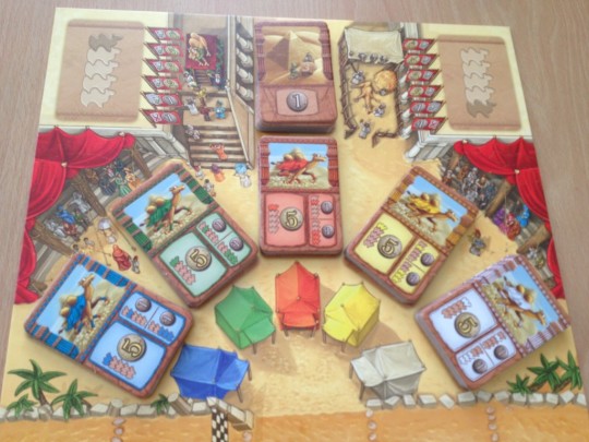 Camel Up Leg Betting Tiles
