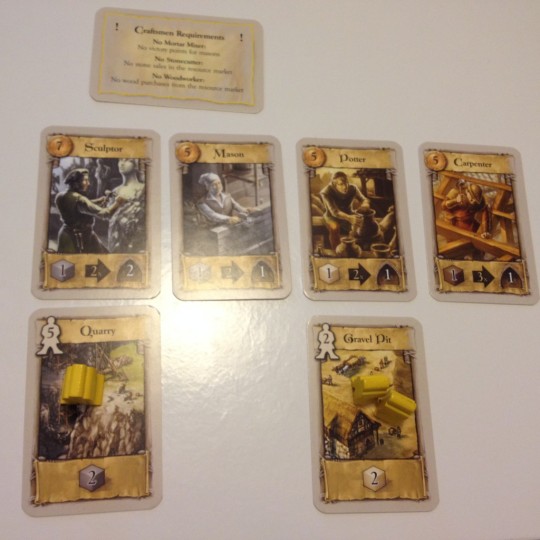 The Pillars of the Earth Player Cards