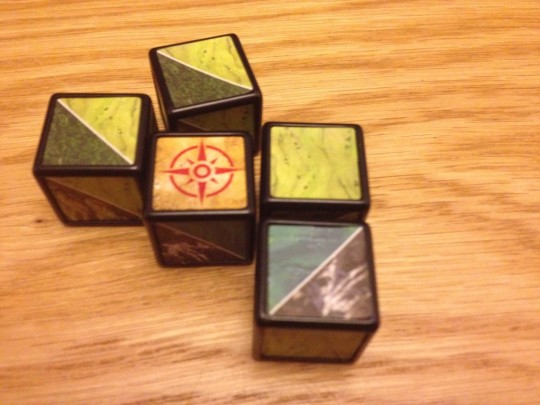 Runebound (Third Edition) Terrain Dice