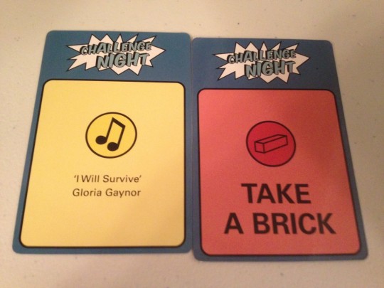 Challenge Night Hum or Take a Brick