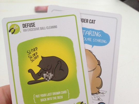 Exploding Kittens Defuse