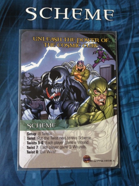 Marvel Legendary Scheme Card