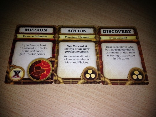 Mission Red Planet Second Edition Cards