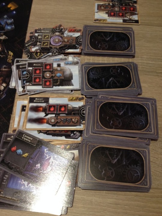 Steampunk Rally Cards
