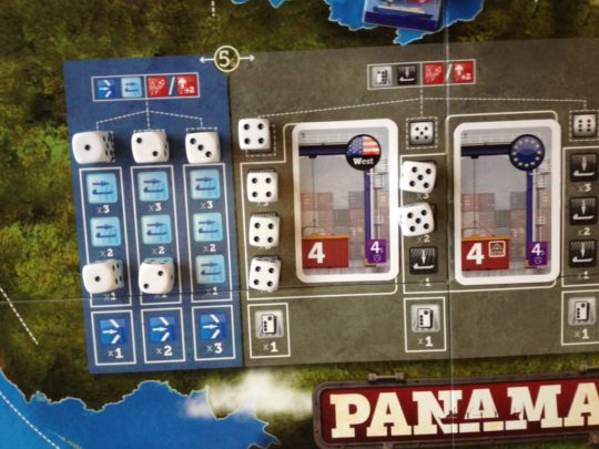 Panamax Dice Drafting