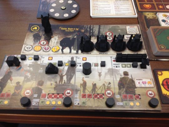 Scythe Player Board