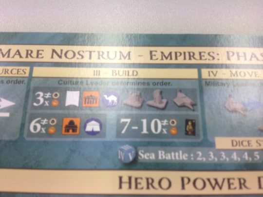 Mare Nostrum Build Phase