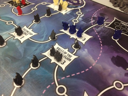 Tyrants of the Underdark Board Close Up