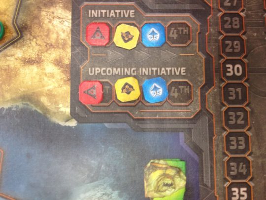 Cry Havoc initiative track