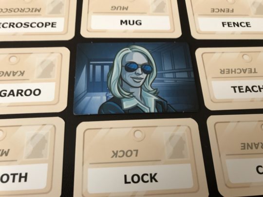 Codenames blue spy on word
