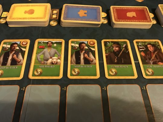 Saint Petersburg Initial Card layout
