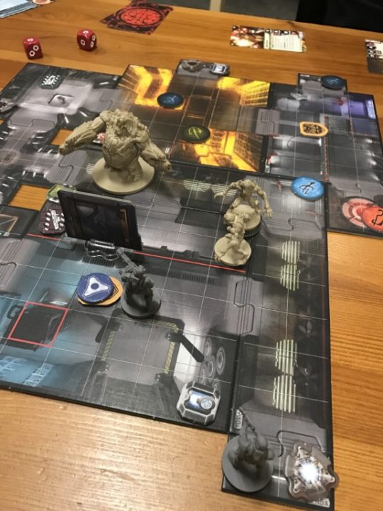 Doom: The Board Game Board