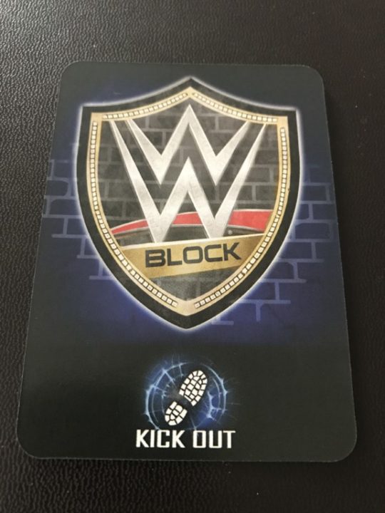 Block Kick Out Card
