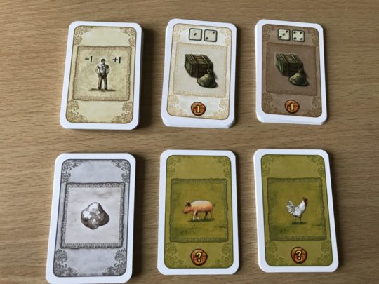 The Castles of Burgundy: The Card Game Market Cards