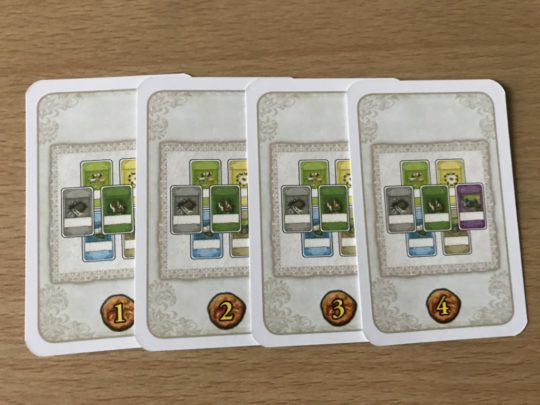 The Castles of Burgundy: The Card Game Seven Colour Bonus