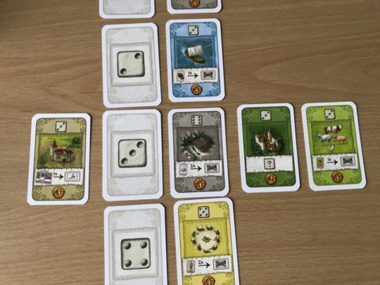 The Castles of Burgundy: The Card Game Drafting a Card