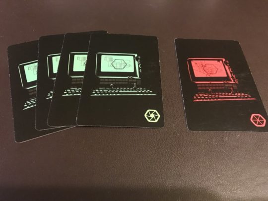 Escape from the Aliens in Outer Space Escape Pod Cards