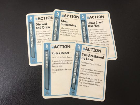 Action Cards